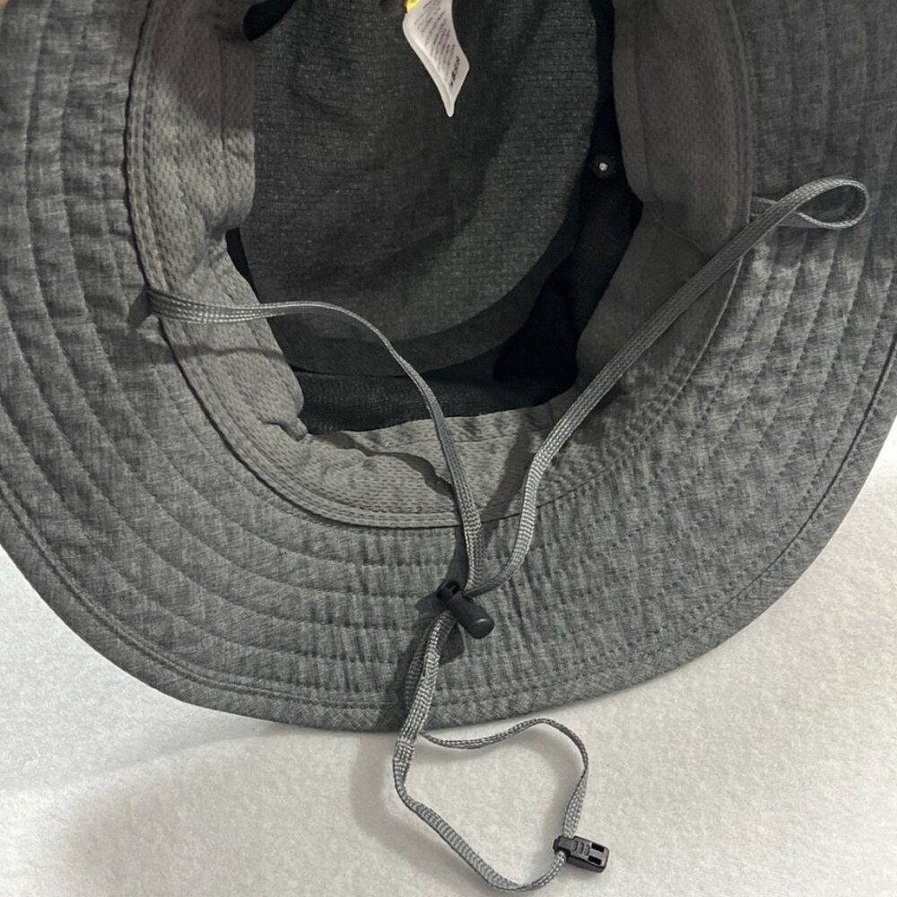 Hiking Camp Bucket Boonie Hat Adult One Size Gray Beach UV Explorer Solar Escape - Picture 6 of 6